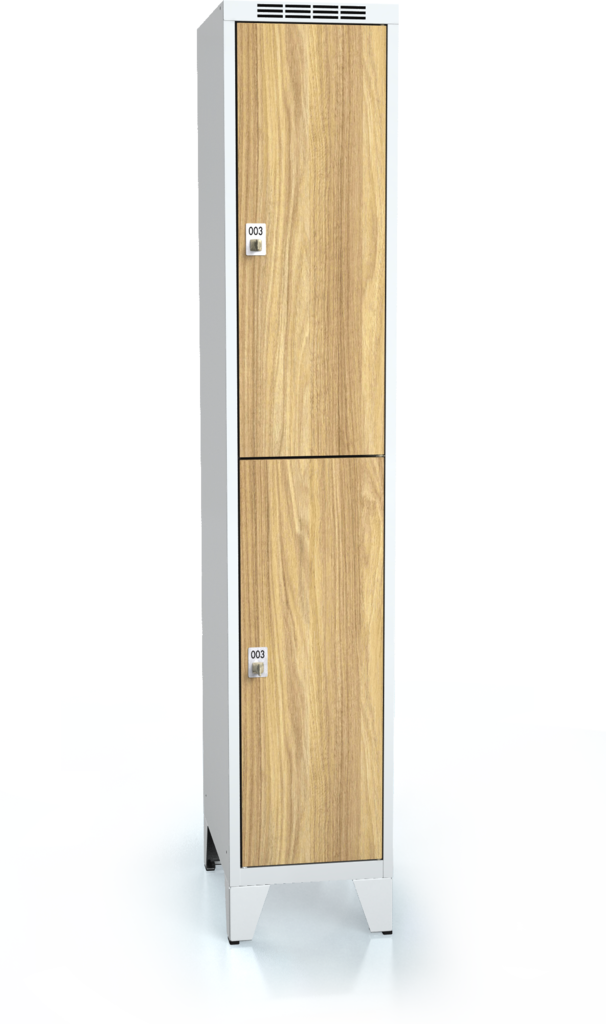 Geteilte Kleiderschränke ALDERA mit Füße 1920 x 350 x 500